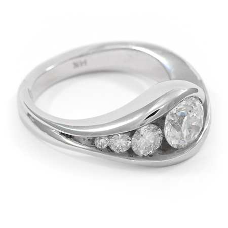 Contemporary Engagement Ring