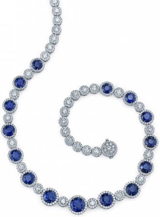 Ceylon Blue Sapphire Necklace