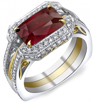 Ruby Burma Gemstone Ring