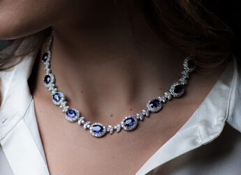 Sapphire necklace and ring