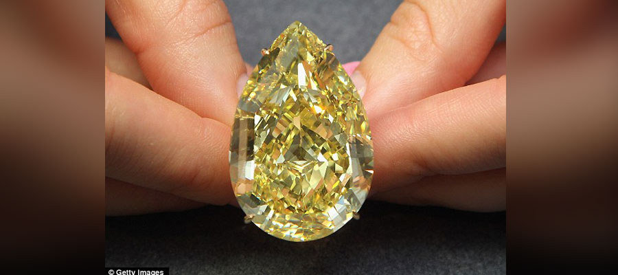 Big yellow discount diamond rings