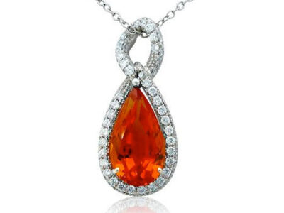 Orange pendant