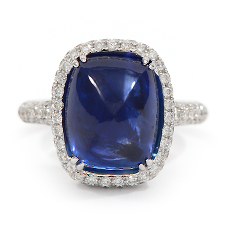 Sugarloaf Sapphire Ring - 040669 | Gemstone Jewelry - Wixon Jewelers