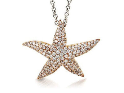 Starfish necklace pendant