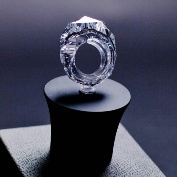 Blue Diamond Ring Set Blue Diamond Ring Set