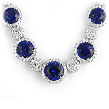 sapphire necklace diamond necklaces jewelry halo wixonjewelers royal pendant ceylon visit