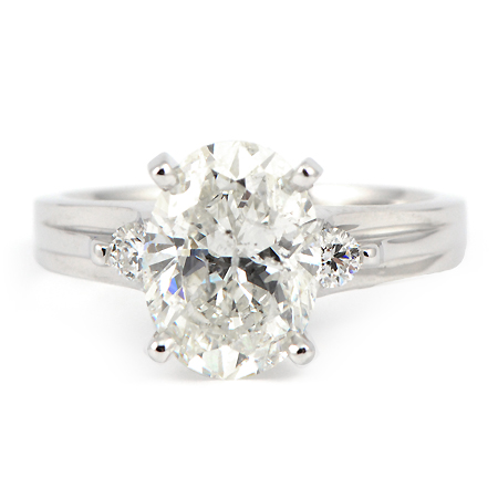 oval diamond ring