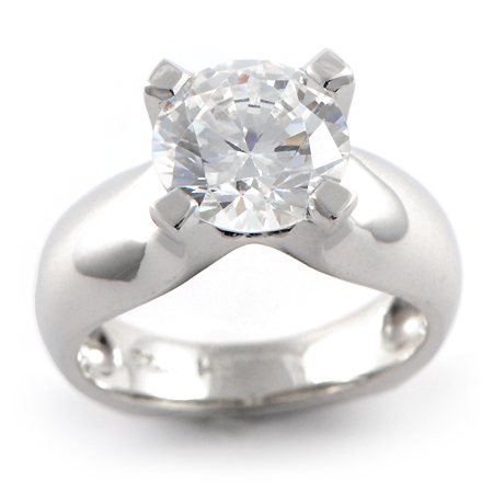 Wide Band Solitaire En...