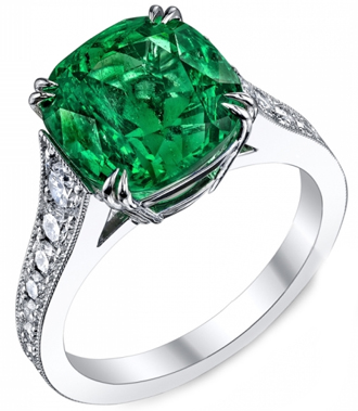 Green Diamond Ring Natural Green Diamond Ring Natural