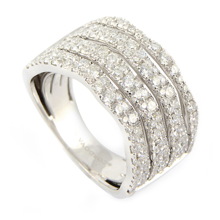 Wide Band Diamond Anniversary Ring | Minneapolis, MN - Wixon Jewelers