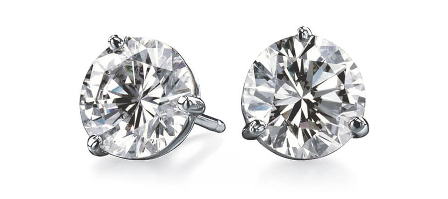 Blog-studs Stud diamond earrings