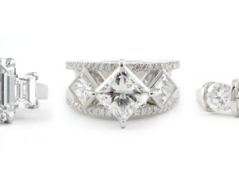 Three diamond rings