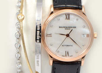 bracelets and watch