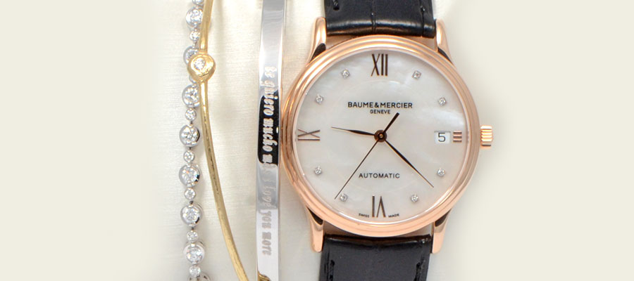 Blog-stacked bracelets and watch