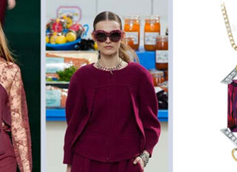 Sangria colored outfits and pendant