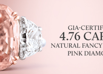 GIA-Certified 4.67 Carat Natural Fancy Intense Pink Diamond