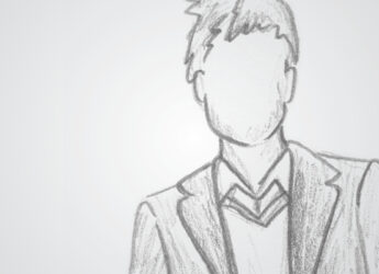 Sketch of a man