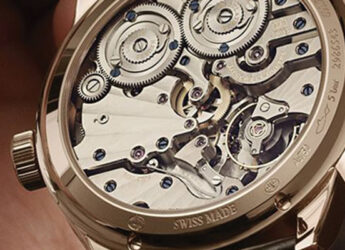 Inside of a watch