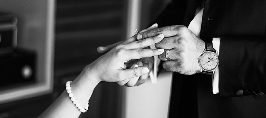 Blog-wedding-watch Wedding ring and watch
