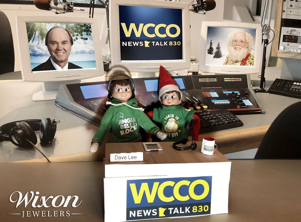 Elf on the Shelf with WCCO Dave Lee