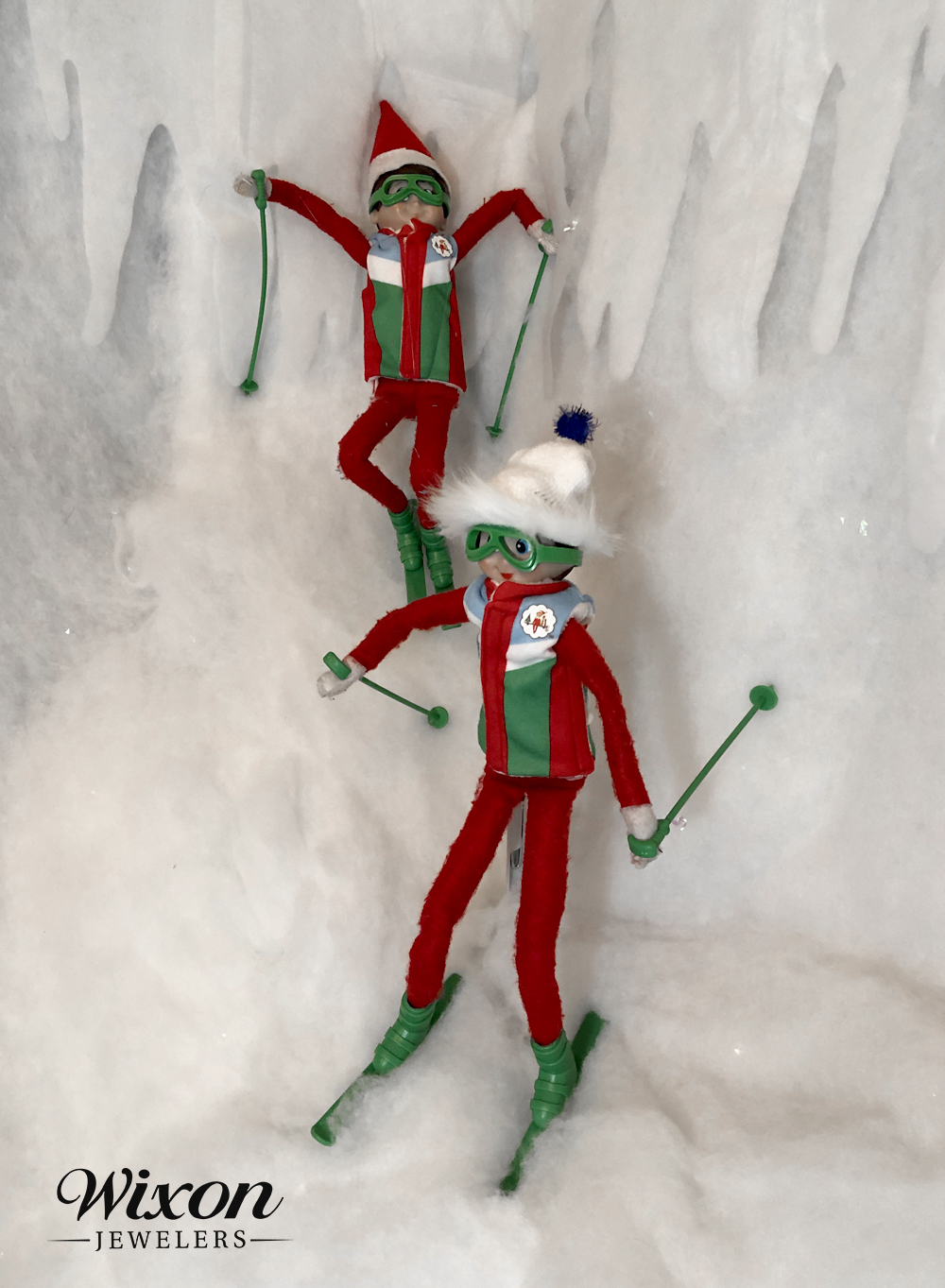 Elf on the Shelf Ski Time
