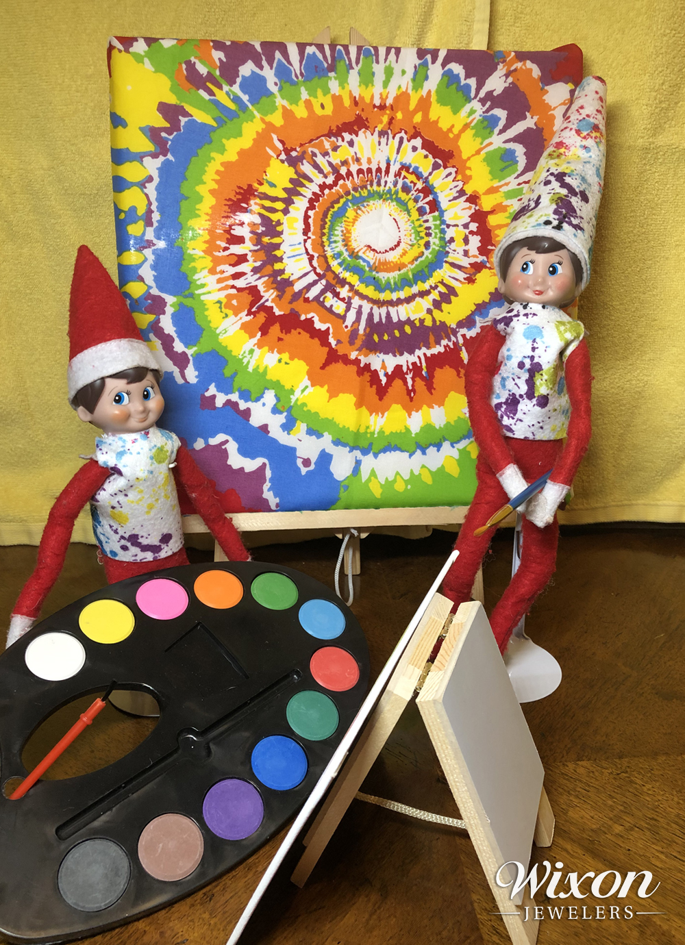 Elf on the Shelf Painting