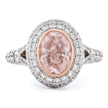 Pink Diamond Ring