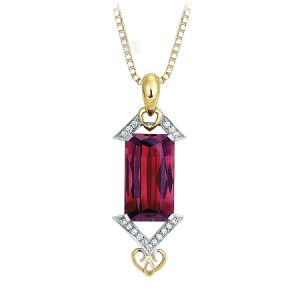 Pink Tourmaline Pendant