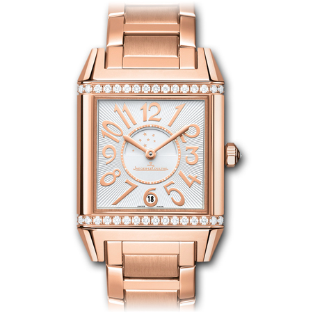 JLC Reverso Squadra Lady Duetto in Rose Gold