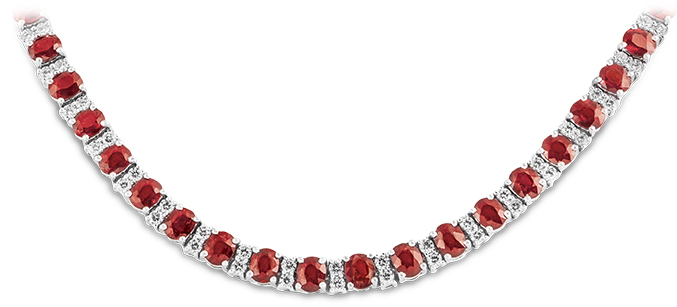Ruby Riviera Necklace
