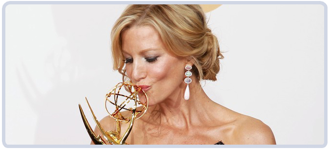 Anna Gunn at 65th Emmy Awards