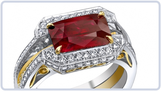 Ruby Gemstone Ring from Burma