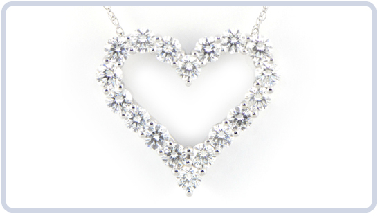 Heart Shaped Diamond Jewelry