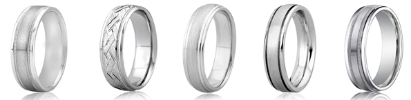 Platinum Men's Wedding Rings