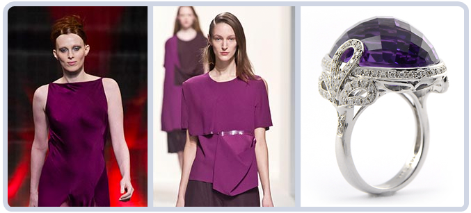 Purple Runway Jewelry Mauve Mist