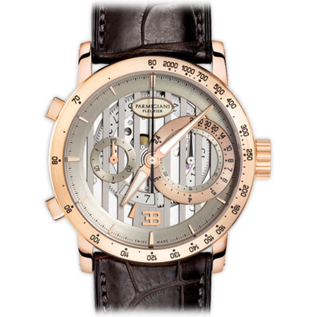 Parmigiani Fleurier Bugatti PFC335 Atalante Men's Watch in Rose Gold