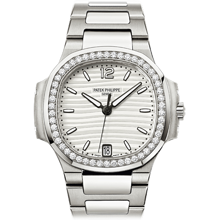 Patek Philippe 7018/1A Ladies Nautilus with White Dial