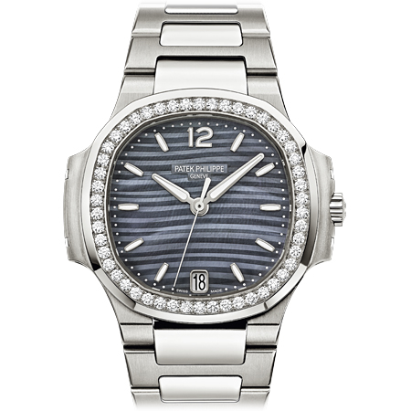 Patek Philippe 7018/1A Ladies Nautilus with Blue Dial