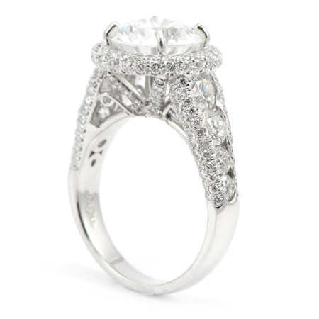 Diamond Engagement Ring in Platinum