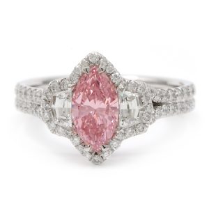 Argyle Fancy Pink Diamond Ring