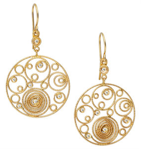 roberto-coin-gold-18k-yellow-gold-diamond-moresque-circle-earrings