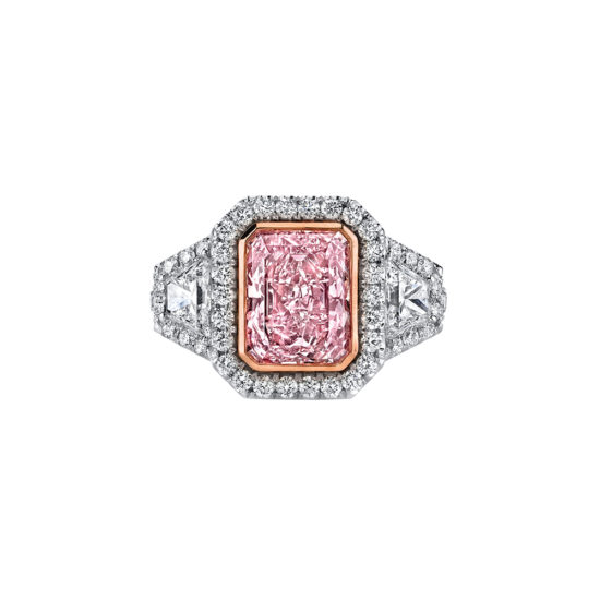 Radiant Pink Diamond Ring | Wixon Jewelers