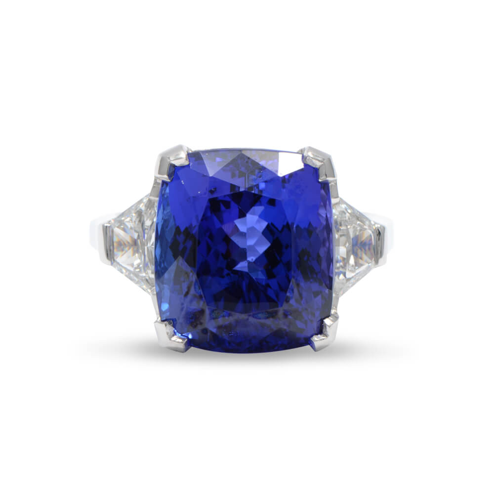 Tanzanite & Diamond Ring | Wixon Jewelers