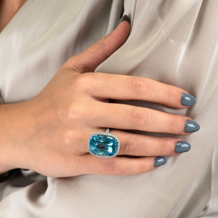 Aquamarine Ring