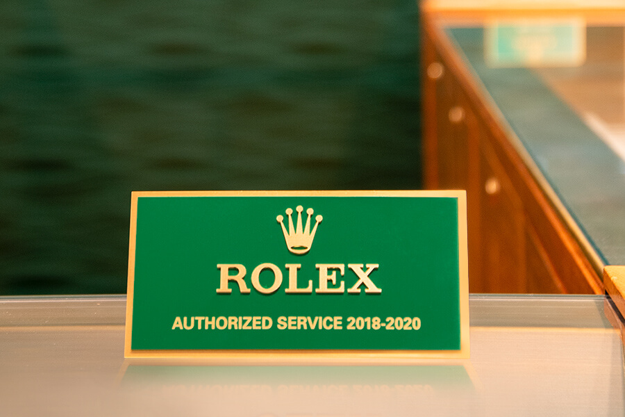 rolex authorized service