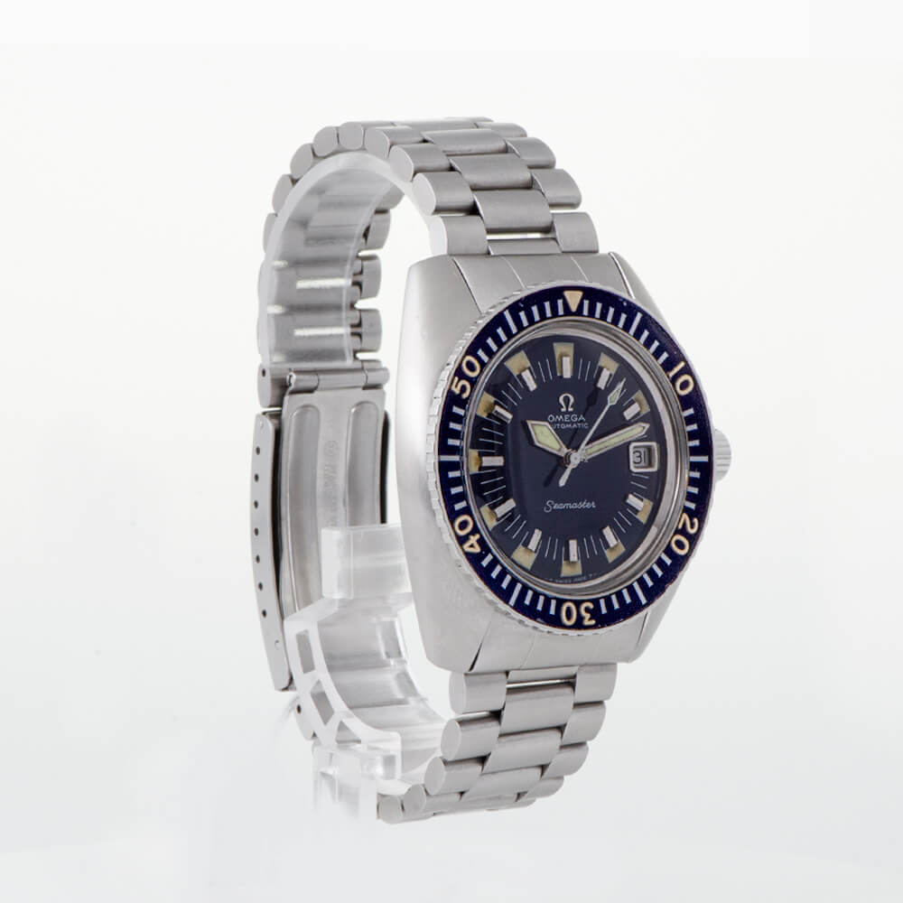 1969 Omega Seamaster Deep Blue Sold Wixon Jewelers