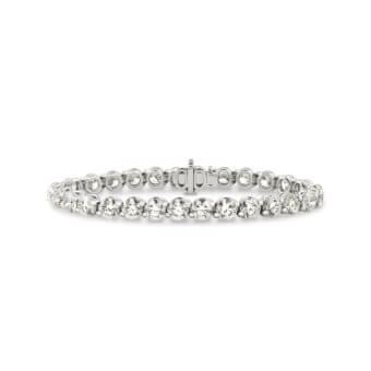 181739-1-round-cut-diamond--tennis-bracelet Platinum tennis bracelet with round diamonds