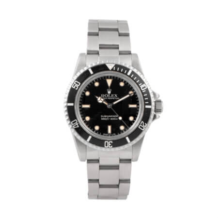 Rolex Submariner vintage watch black dial