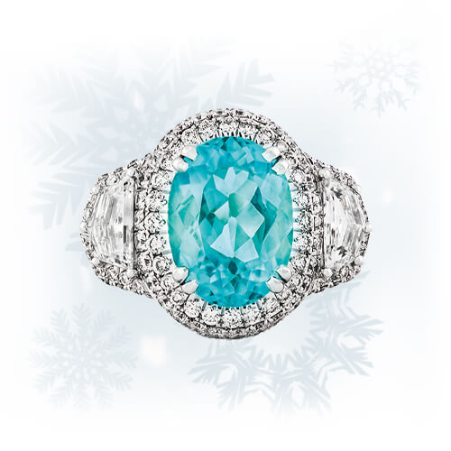 SpecialOcassionPiece Paraiba Tourmaline Ring