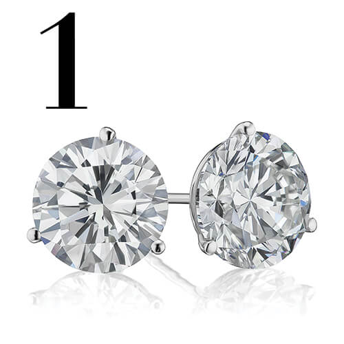 Diamond Stud Earrings